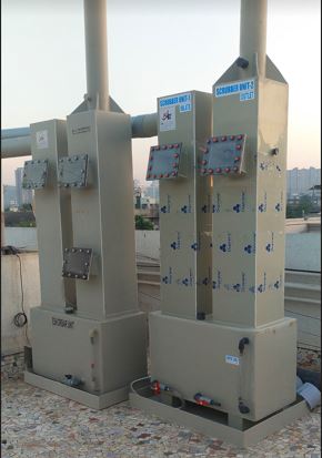 CHEMICAL FUME SCRUBBER SYSTEM