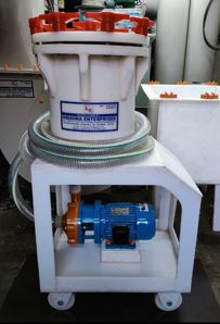 ELECTROPLATING CHEMICAL FILTER PUMP