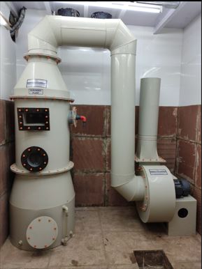 CHEMICAL FUME SCRUBBER SYSTEM