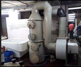 CHEMICAL FUME SCRUBBER SYSTEM